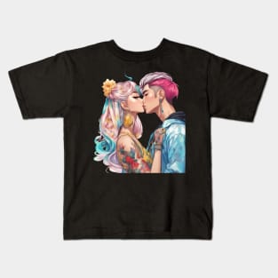 Kiss Anime Kids T-Shirt
